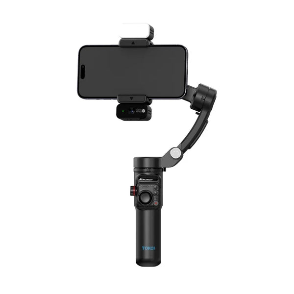 2025 Tokqi M03 Portable AI Tracker 360 Degree Phone Camera Gimbals Stabilizers with 3axis Handheld Stabilization Long Lifetime