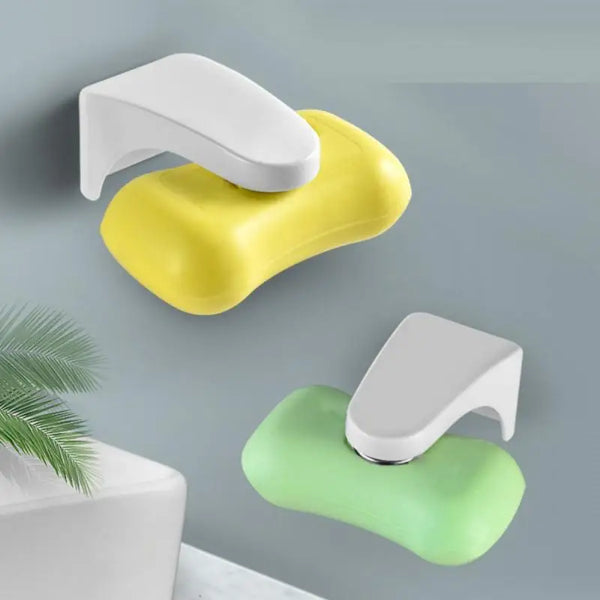 High-Quality Wall Adhesion Magnetic Soap Holder | Kitchen & Bathroom Dispenser