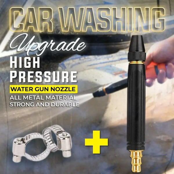 High-Pressure Metal Spray Gun Nozzle for Car Wash & Garden Watering